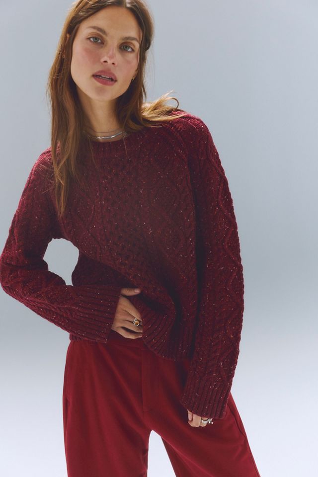 Pendleton Fisherman Cable Knit Wool Sweater #3