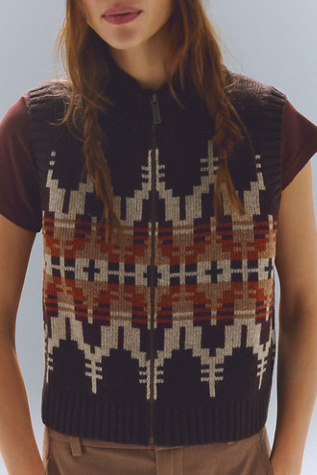 Pendleton Graphic Zip Vest