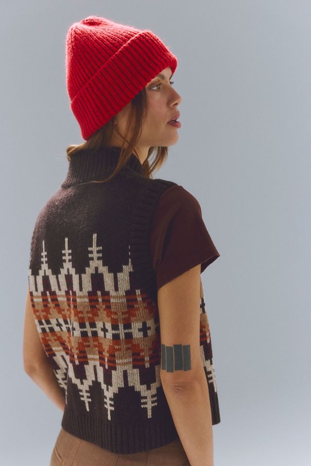 Pendleton Graphic Zip Vest #1