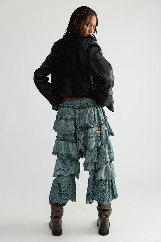 Magnolia Pearl Eyelet Ruffle Duchess Bloomers #1