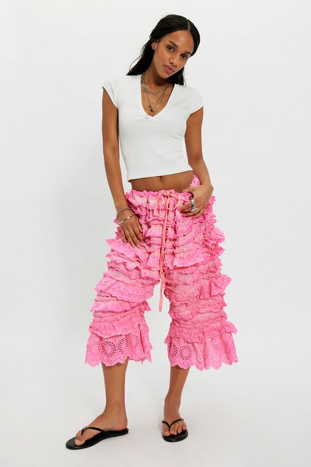 Magnolia Pearl Eyelet Ruffle Duchess Bloomers #2