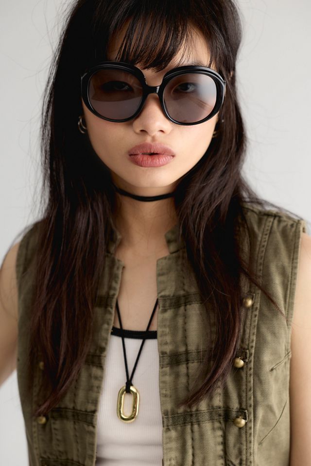 Arlo Oversized Round Sunglasses #3