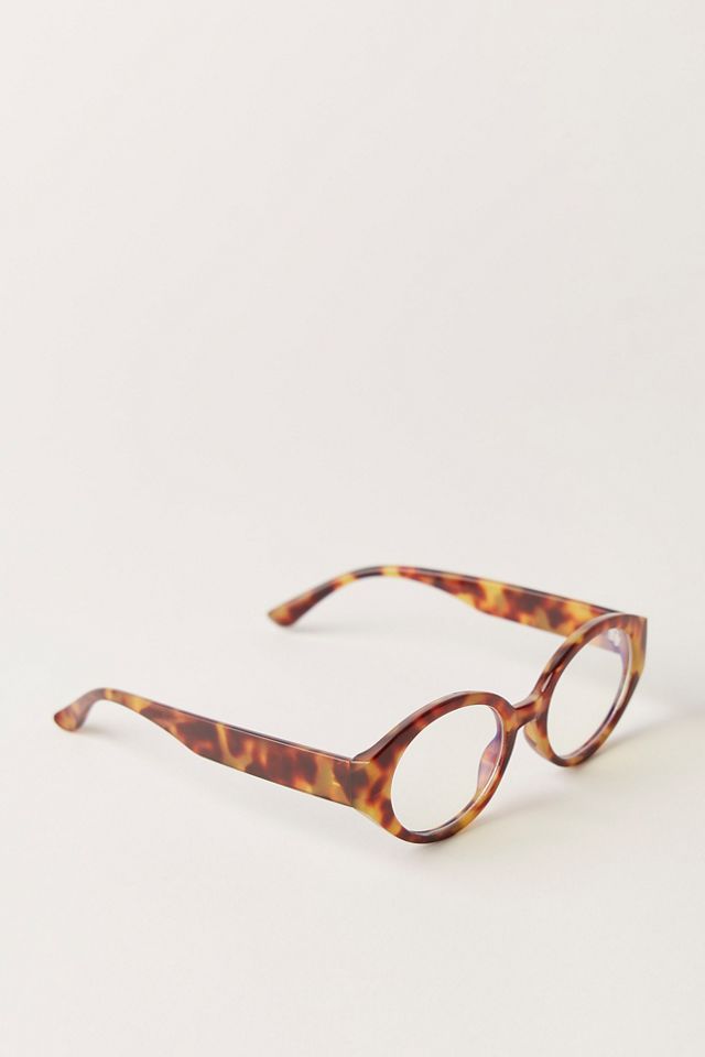 Beatrice Round Blue Light Glasses #1