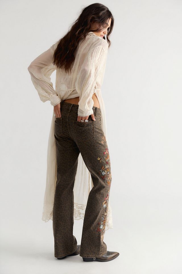 Jeans imprimés et brodés Driftwood Wyatt #1