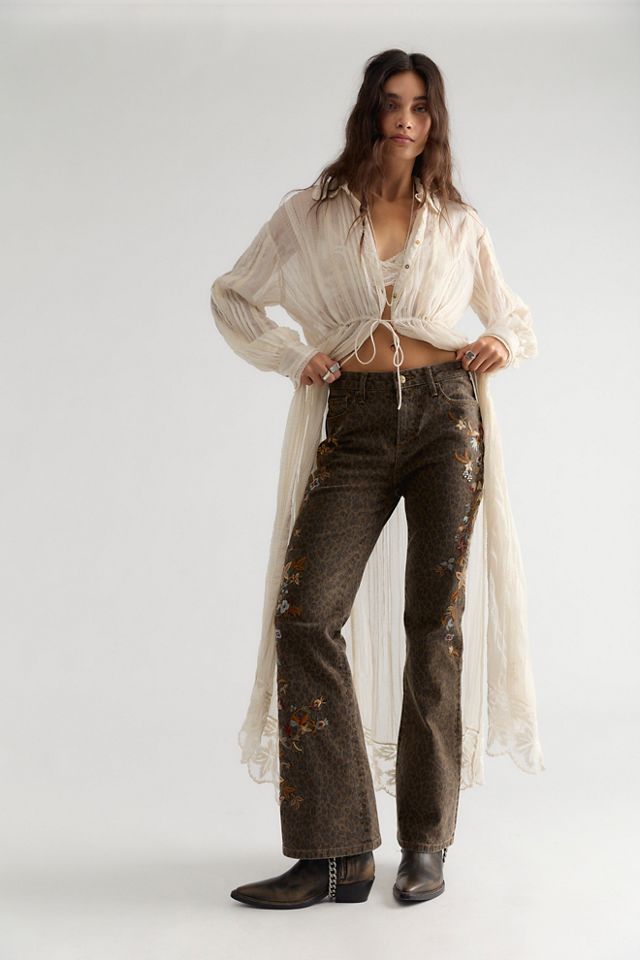 Jeans imprimés et brodés Driftwood Wyatt #2