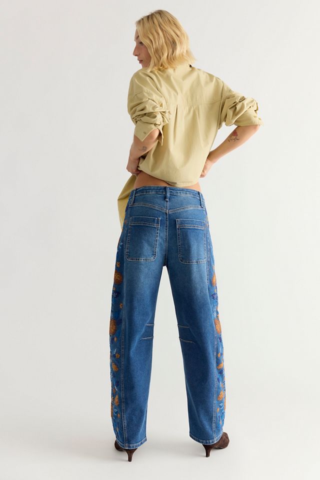 Driftwood Maddie Barrel Jeans #1