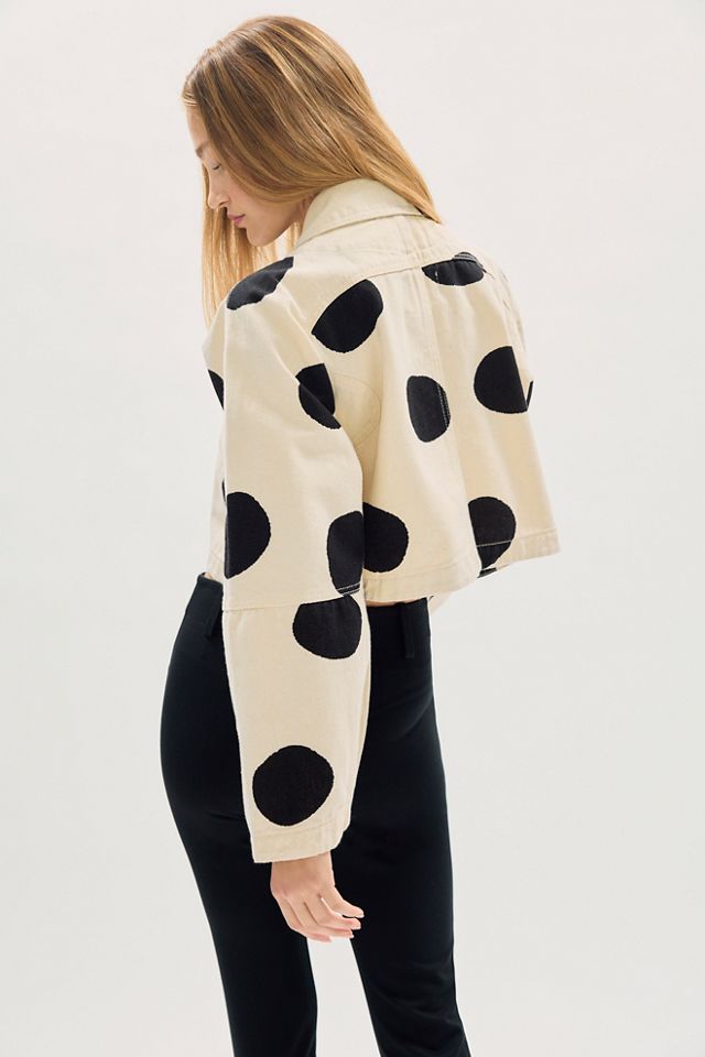 Sixxta Surprise Polka Dot Jacket #1