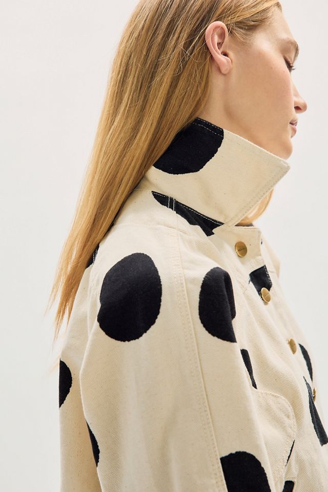 Sixxta Surprise Polka Dot Jacket | Free People