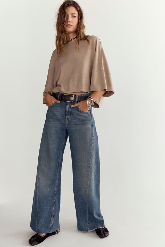 Ragabond Boxy Crew-Neck Silk Tee #2