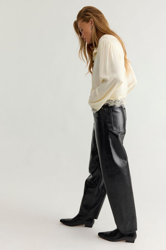 AGOLDE Nate Leather Pants #2