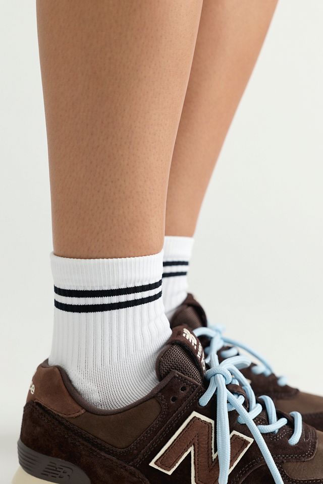Stace Lined Up Quarter-Length Socks #1