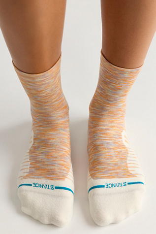 Stance Two Tone Light Quarter-Length Socks