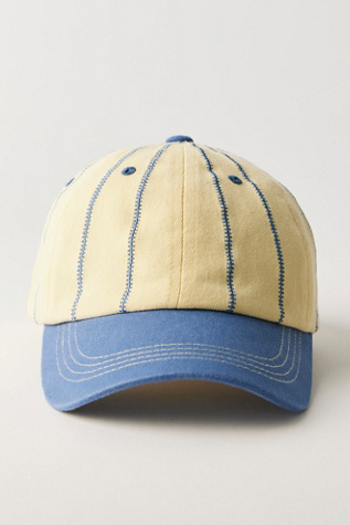 Baseline Baseball Cap at Free People in Yellow Combo