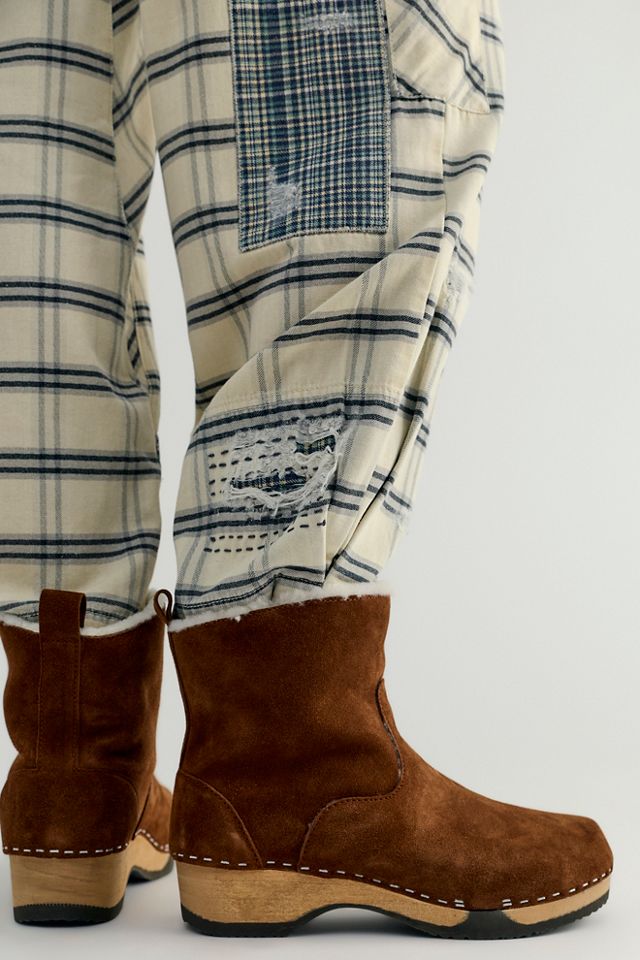 KUNSTEN Fur-Lined Holly Clog Boots #2