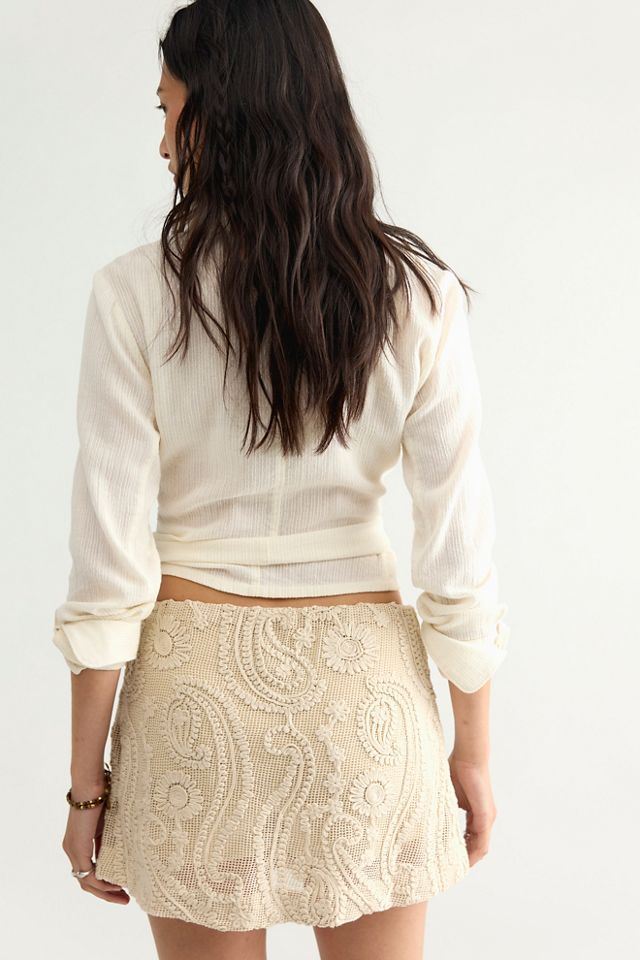 My Little Micro Mini Lace Skort #2