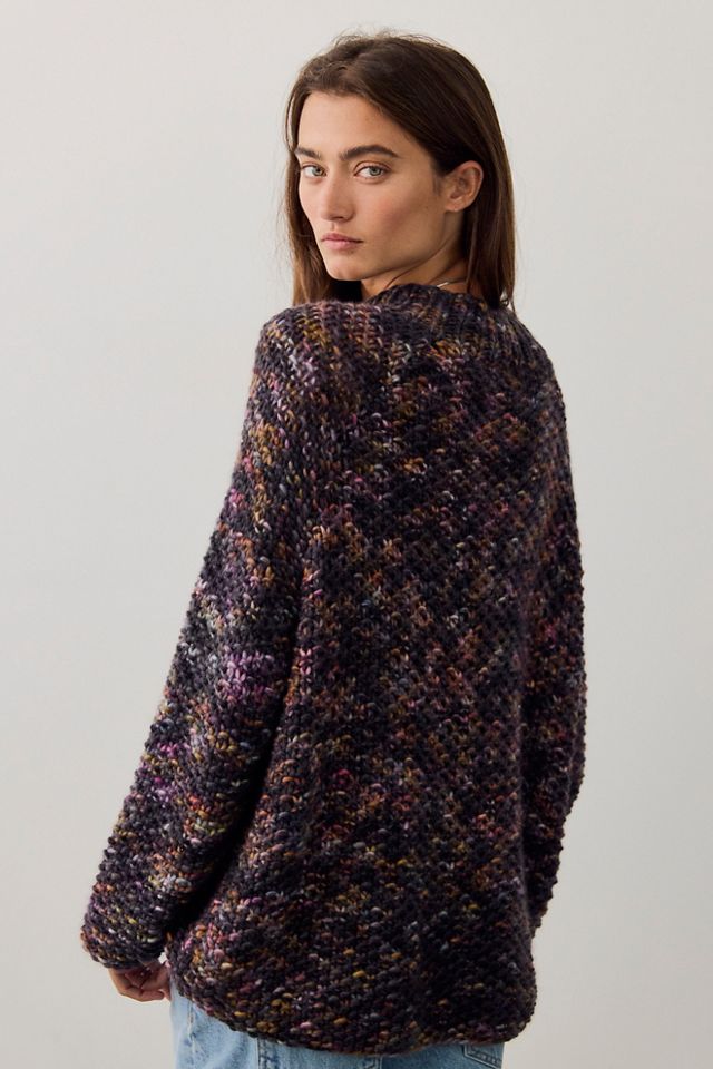 Pull col rond en laine mérinos Maiami #1