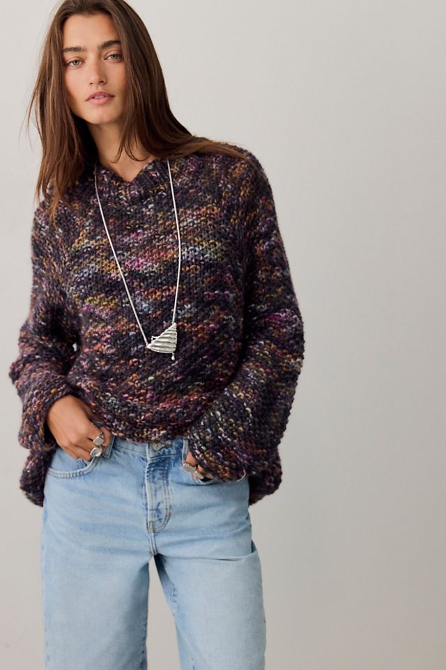 Pull col rond en laine mérinos Maiami #2