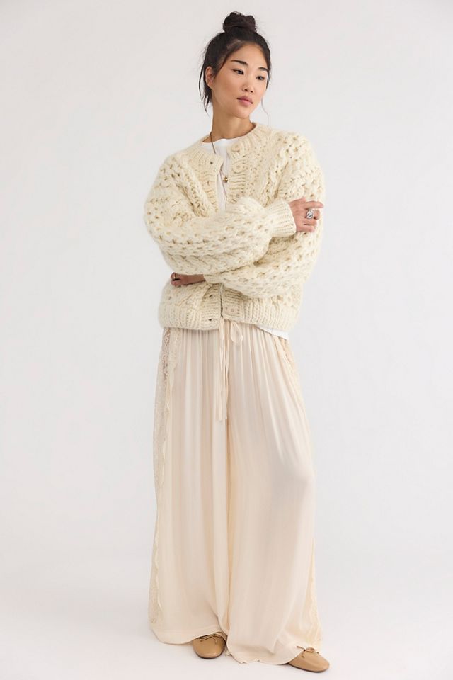 Mr Mittens Charlotte Honey Cable Knit Cardi #3