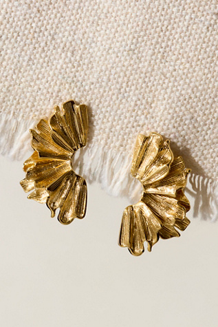 Lilah Earrings by Set & Stones at Free People in Gold