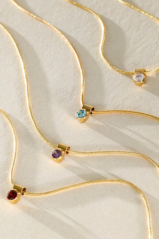 Ellie Birthstone Necklace