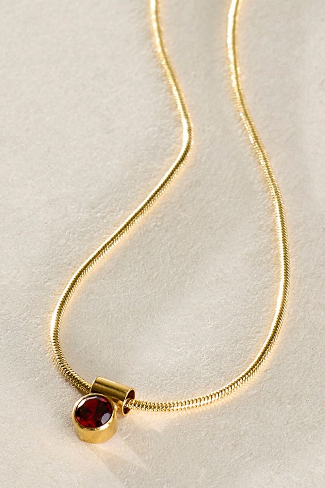 Ellie Birthstone Necklace #2