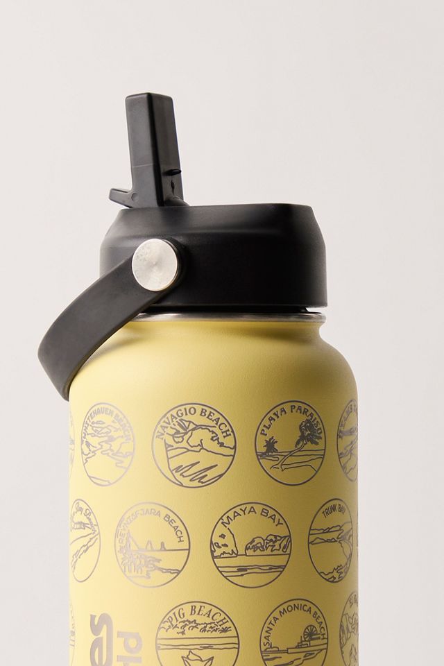 Wondery Outdoors Best Beaches Bucket List Water Bottle #1