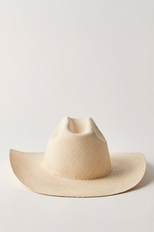 Panama Cowboy Hat by Free People in White