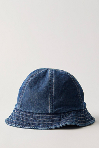 Malie Bucket Hat by Free People in Blue