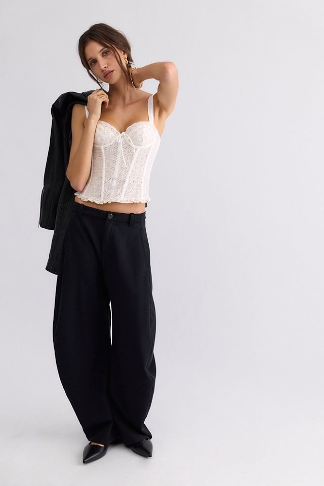 For Love & Lemons Eyelet Rose Bustier #2