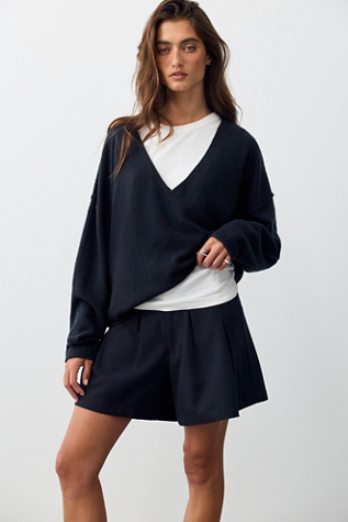 See Me V-Neck Knit Pullover