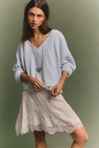 See Me V-Neck Knit Pullover