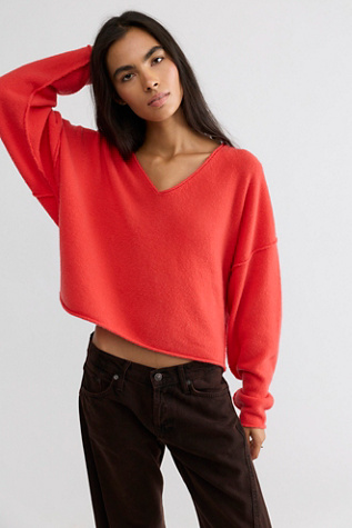 See Me V-Neck Knit Pullover