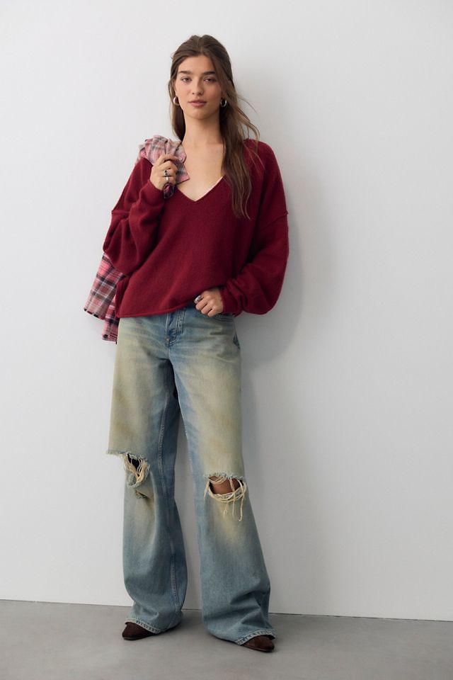 See Me V-Neck Knit Pullover #3