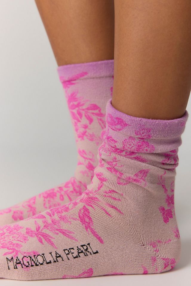 Chaussettes Vol Du Jardin Magnolia Pearl #1
