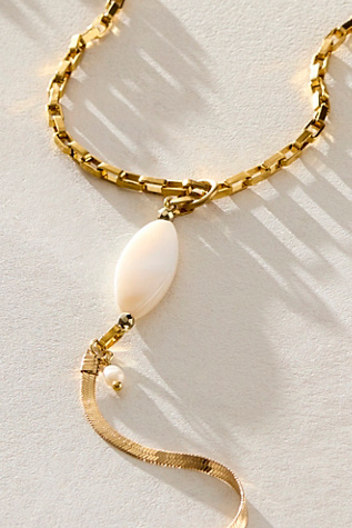 Женское колье Marly Moretti Lariat, цвет: Жемчужный — фото 2