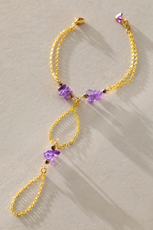 Женские украшения Mary Moretti Marly Moretti Handchain, цвет: Аметистовый — фото 1