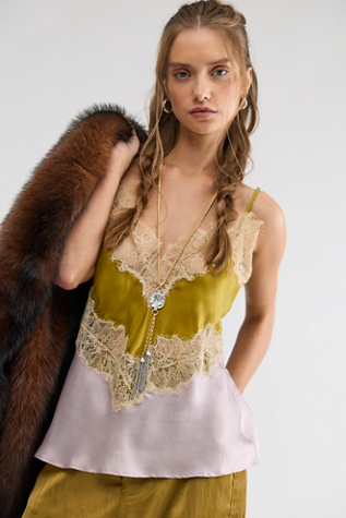 Mes Demoiselles Finucha Lace Tank by Free People