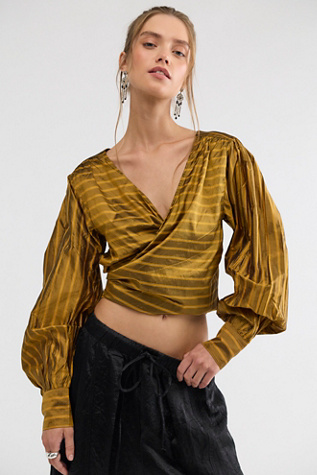 Mes Demoiselles Hill Silk Blouse by Free People
