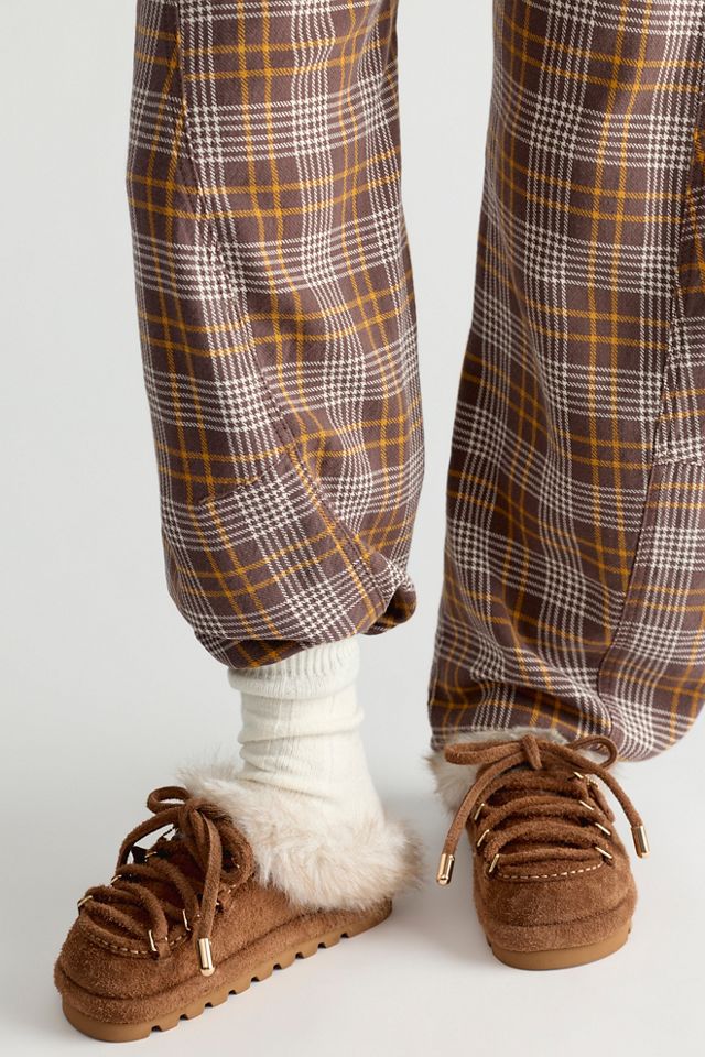 Harlow Shearling Mules #1