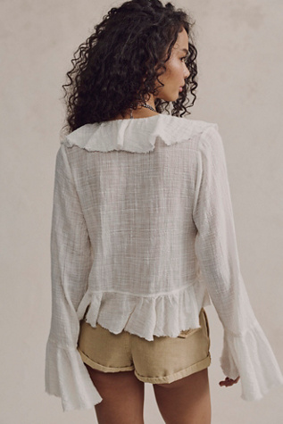 Женская блузка FP One Bela Blouse, цвет: Слоновая кость — фото 2