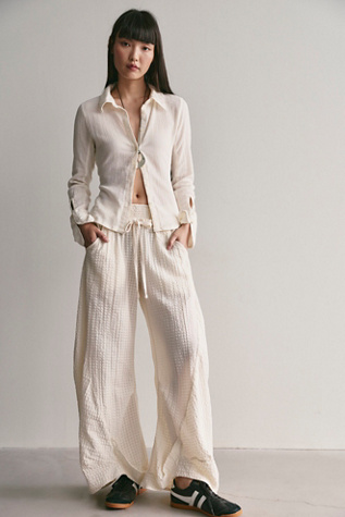 Riptide Pull-On Arc Pants at Free People in Tea, Size: XL