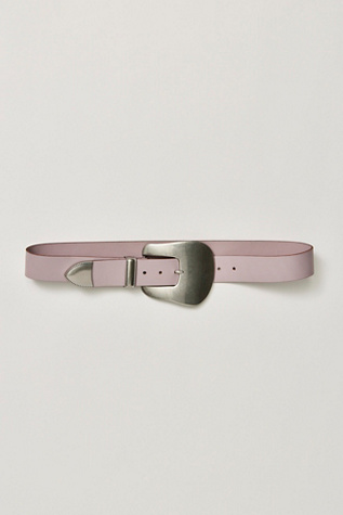 Женский ремень Free People Opalite Leather Belt, цвет: Сиреневый — фото 2