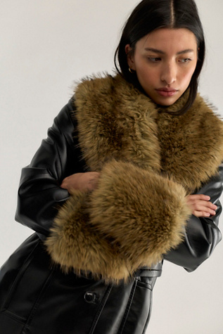 Stand Studio Estella Vegan Leather Coat