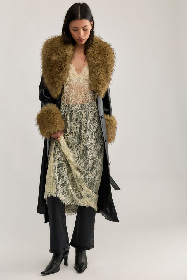 Stand Studio Estella Vegan Leather Coat #3