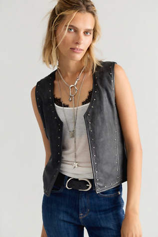 Mauritius Elaria Leather Vest