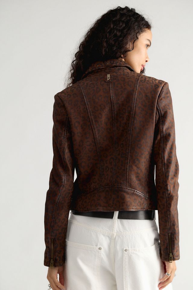 Mauritius Nyxa Suede Moto Jacket #1