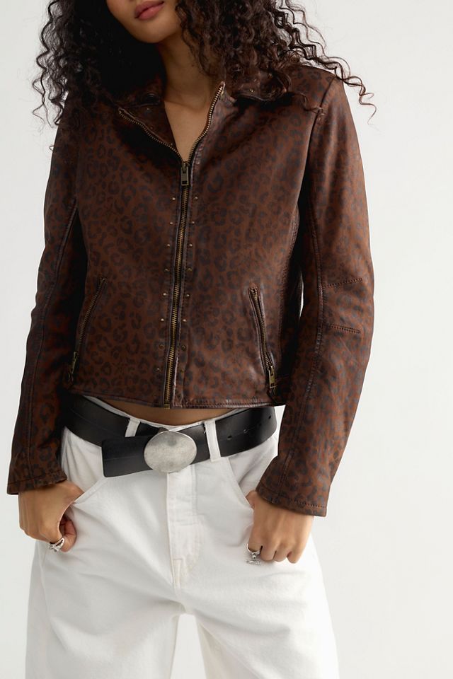 Mauritius Nyxa Suede Moto Jacket #3