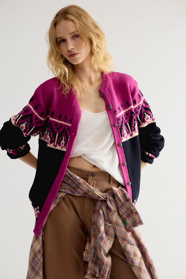 Anna Sui Fair Isle Cardi #2