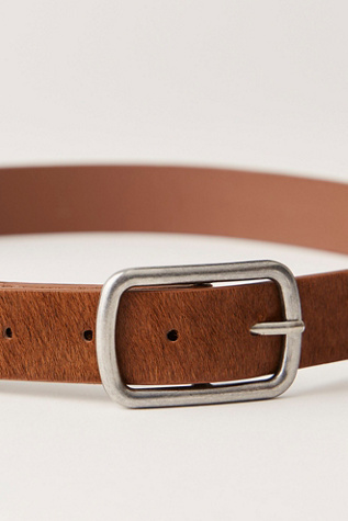 Женский ремень Free People Scout Slim Belt, цвет: Коричневый — фото 3