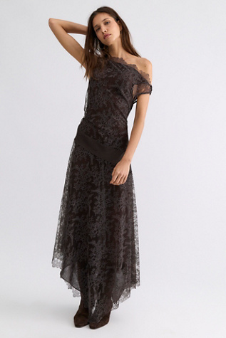 Robe midi asymétrique Marika Bec + Bridge